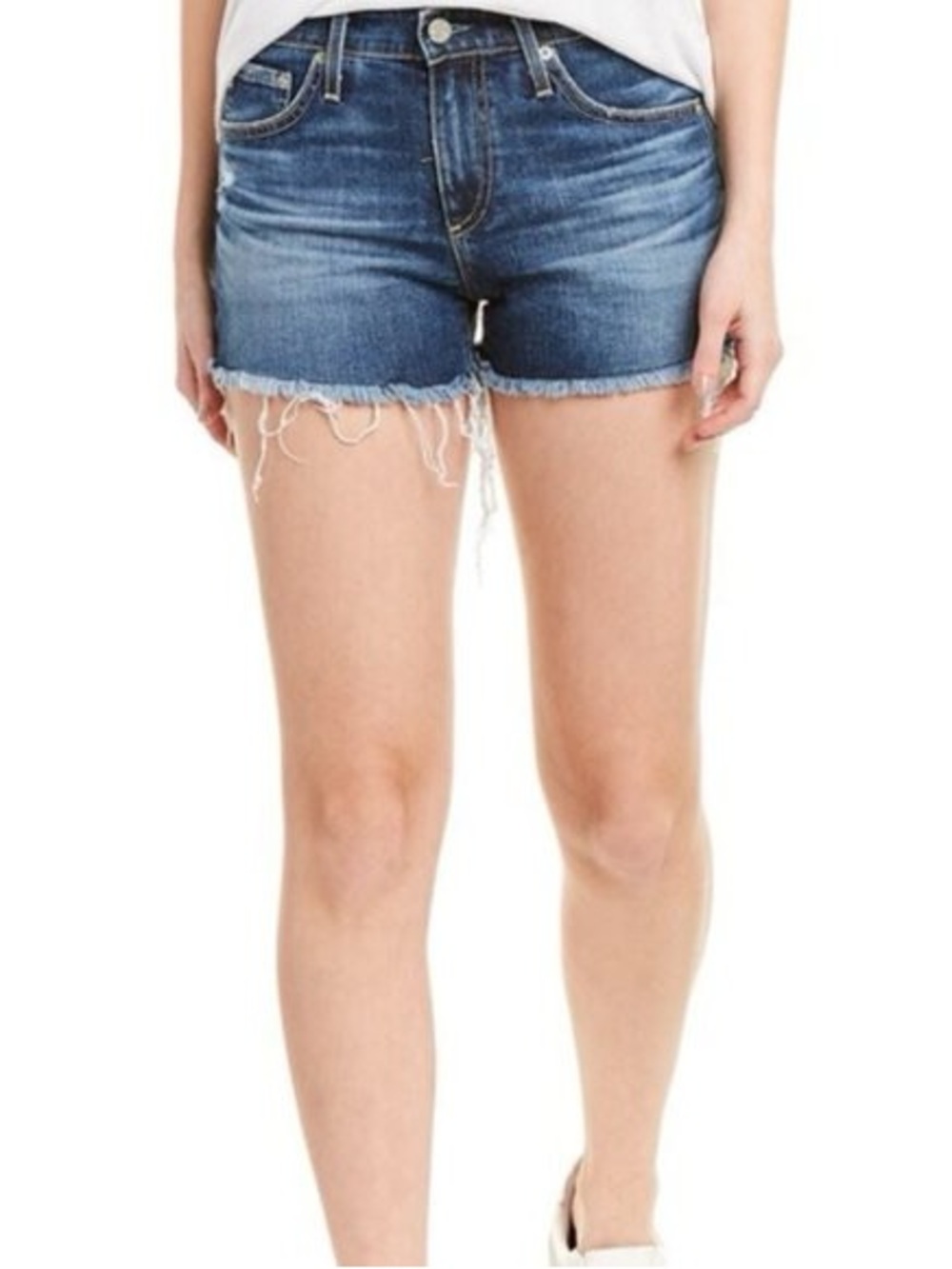Adriano Goldschmied Bryn Ex Boyfriend Cut Off Jean Shorts